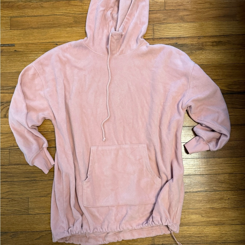 Old Navy Microfleece Hoodie with draw cord hem